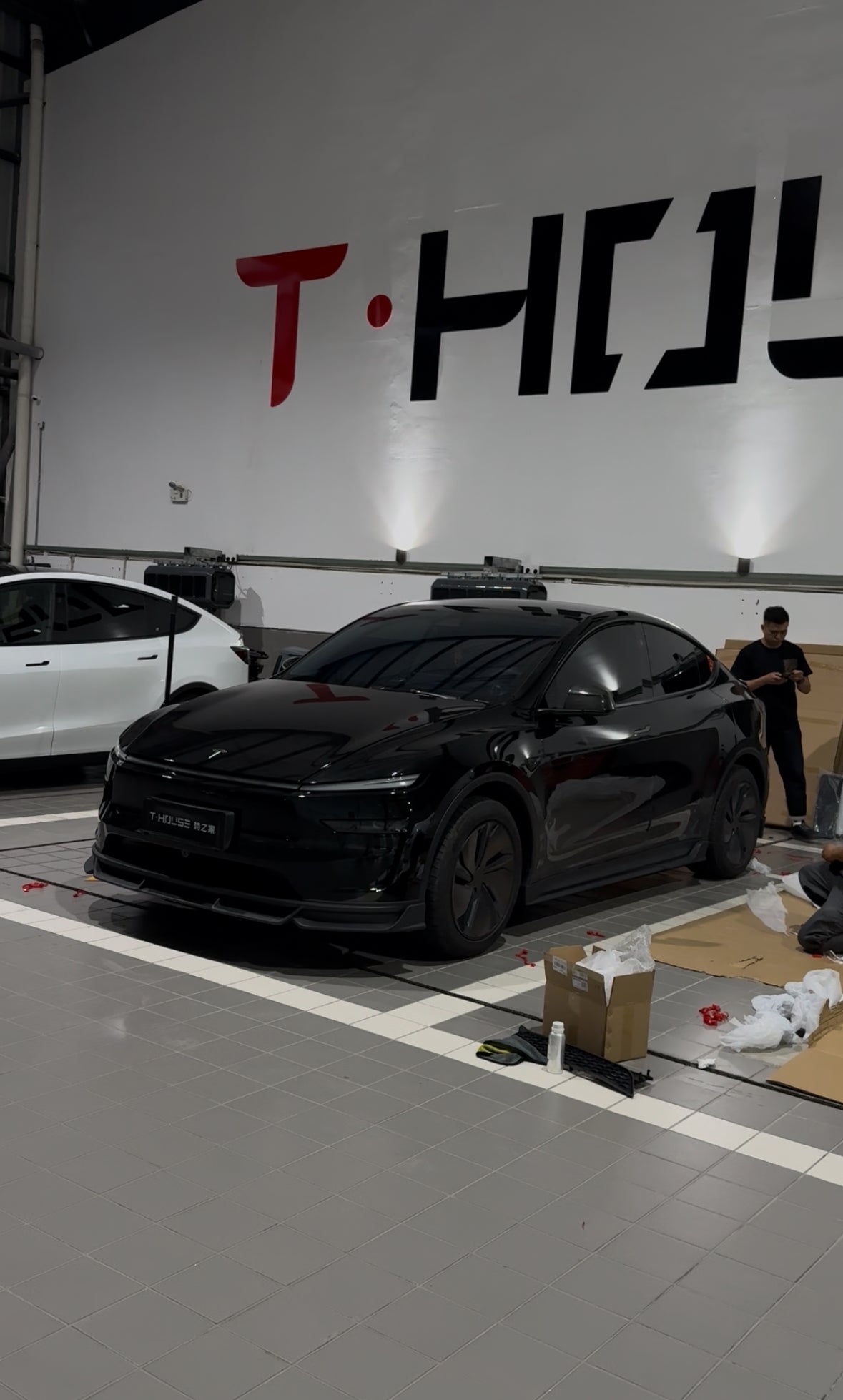 T House 2026 Model Y (Juniper) Carbon Fieber Body Kit-Style4