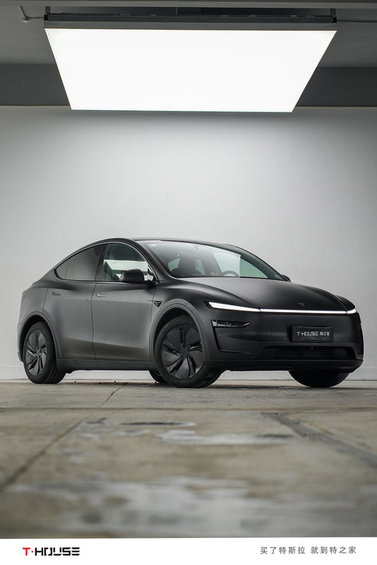 Matte Film Black Tesla ModelY Juniper