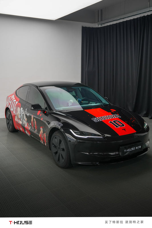 特之家·灌篮高手涂装 SlamDunk Paint Vinyl Wrap Tesla Model3