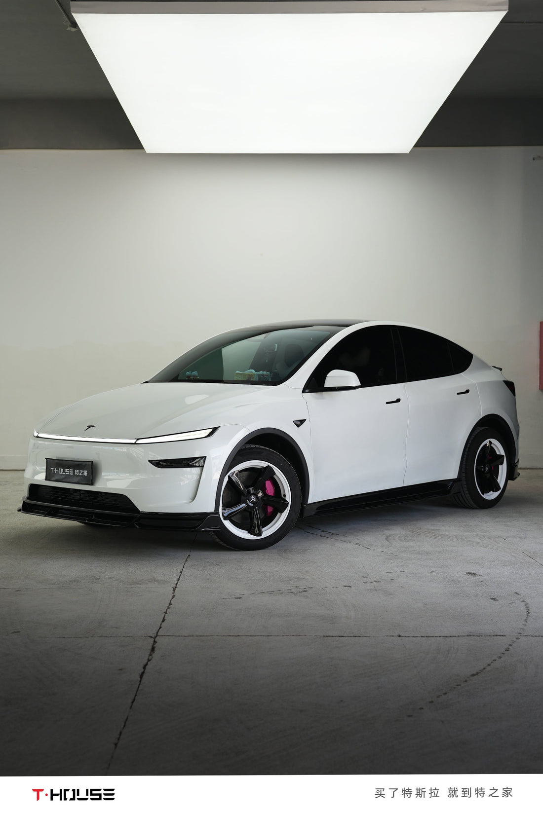 High Glossy Bodykit for Tesla White ModelY Juniper