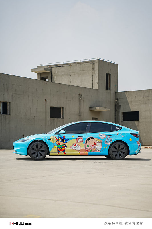 Cartoon 蜡笔小新 Vinyl Wrap Model3