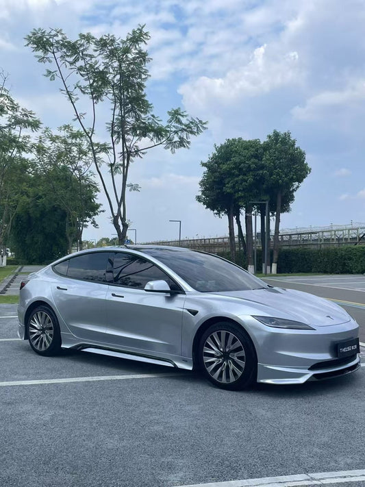 Bodykit for Tesla Model3 with Fencing Silver