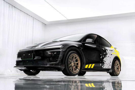 2026 Tesla Model Y Carbon Fiber Body Kit&nbsp;(Glossy Black)