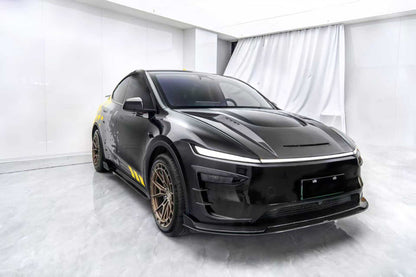 2026 Tesla Model Y Carbon Fiber Body Kit&nbsp;(Glossy Black)