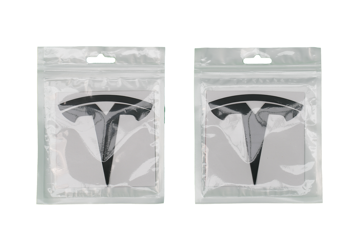 Tesla Logo Black * A Pair