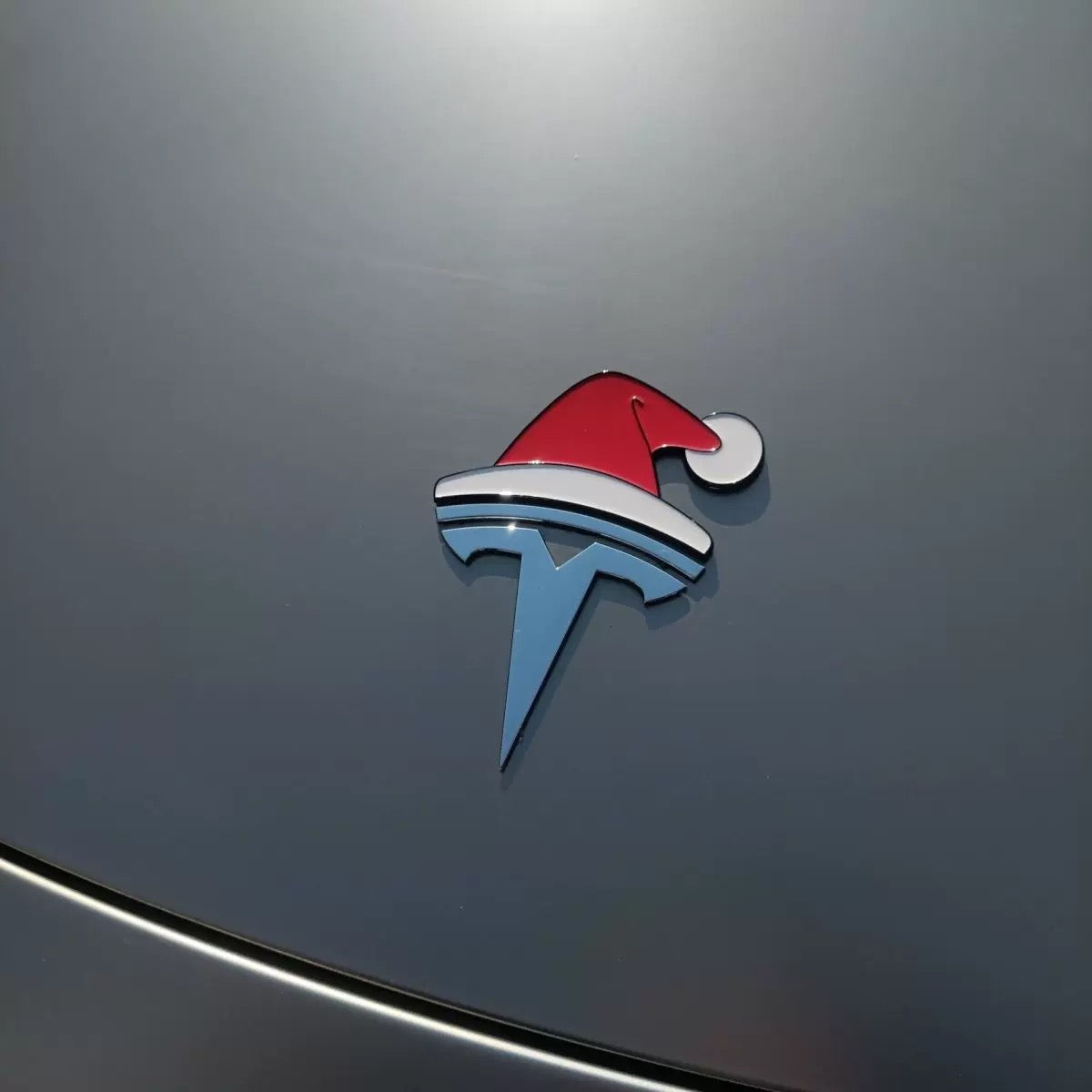 3D Christmas Hat Car Sticker