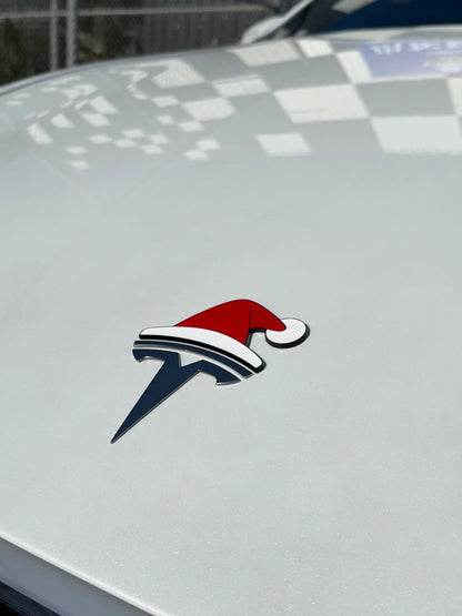 3D Christmas Hat Car Sticker