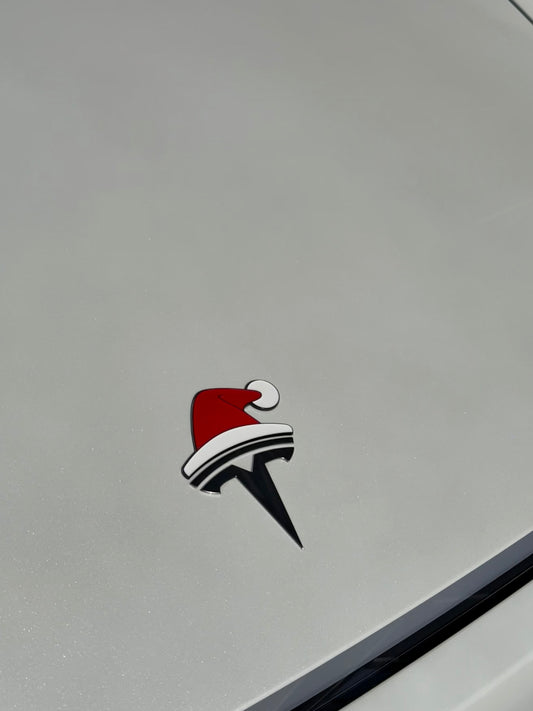 3D Christmas Hat Car Sticker