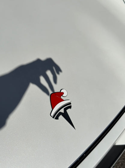 3D Christmas Hat Car Sticker