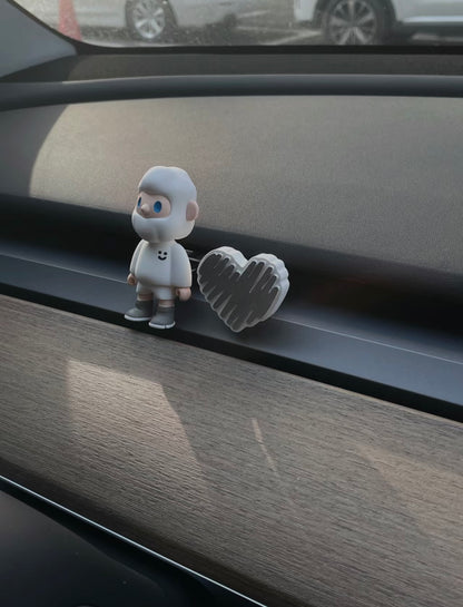 Handmade Car Aromatherapy （Boy+Heart）