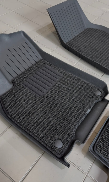 Semi-enclosed Floor Mats