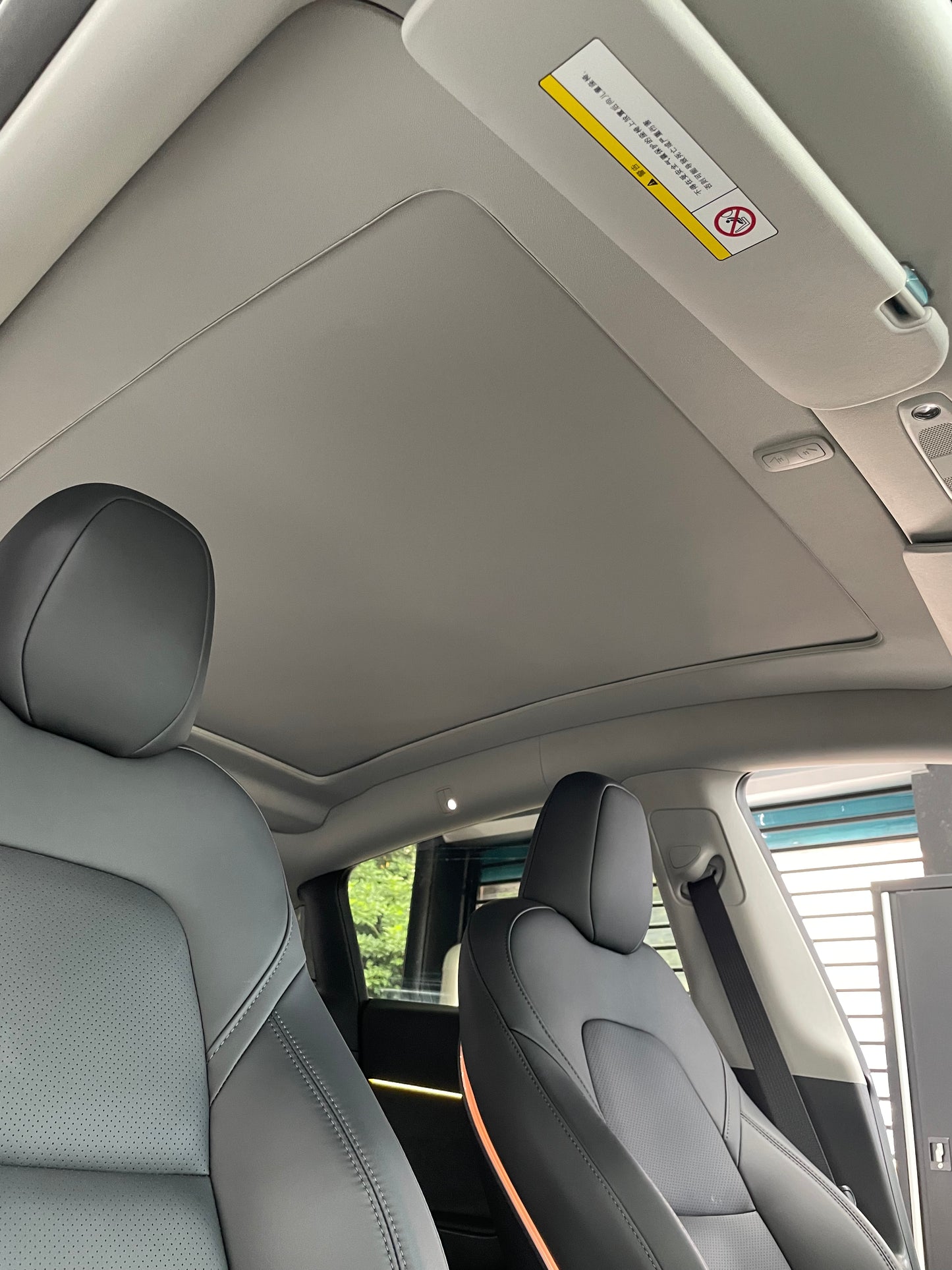 Automatic Sunroof Shades（Sunshades） For Model Y