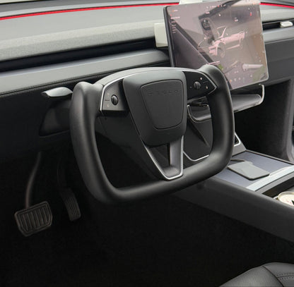 T House New Yoke Steering Wheel For 2026 Model Y (Black)