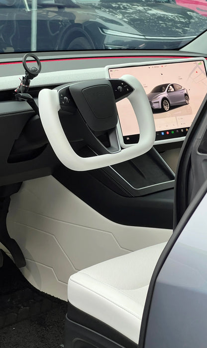T House New Yoke Steering Wheel For 2026 Model Y (White)